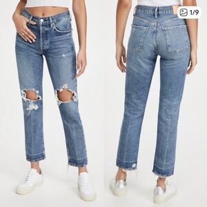 Citizens Of Humanity Charlotte High Rise Straight Jeans